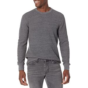 Amazon Essentials Herren Langärmeliges Waffel-Shirt, Normale Passform, Dunkelgrau, M Amazon Essentials Herren Langärmeliges Waffel-Shirt, Normale Passform, Dunkelgrau, M