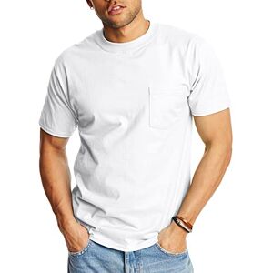 Hanes Herren Heavyweight Pocket T-Shirt, Beefy-T Full-Cut Cotton Pocket Tee für Männer, Crewneck T-Shirt für Männer, 1er oder 2er Pack, Weiß 1 Packung, XX-Large Hanes Herren Heavyweight Pocket T-Shirt, Beefy-T Full-Cut Cotton Pocket Tee für Männer, Crewneck T-Shirt für Männer, 1er oder 2er Pack, Weiß 1 Packung, XX-Large