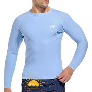 MEETWEE Herren Rash Guard Rash Vest Männer Langarm/Kurzarm UV Schutz T-Shirt Tops UPF 50+ Schnelltrocknend für Schwimmen Surfen Wassersport MEETWEE Herren Rash Guard Rash Vest Männer Langarm/Kurzarm UV Schutz T-Shirt Tops UPF 50+ Schnelltrocknend für Schwimmen Surfen Wassersport