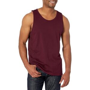 Amazon Essentials Herren Tanktop, Normale Passform, Burgunderrot, L Amazon Essentials Herren Tanktop, Normale Passform, Burgunderrot, L
