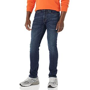 Amazon Essentials Herren Skinny Jeans mit hohem Stretchanteil, Dunkle Waschung, 30W / 28L Amazon Essentials Herren Skinny Jeans mit hohem Stretchanteil, Dunkle Waschung, 30W / 28L
