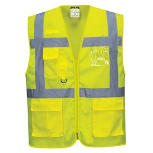 Portwest ATHEN MESH AIR EXEKUTIV WESTE, Größe: XXXL, Farbe: Gelb, C376YERXXXL Portwest ATHEN MESH AIR EXEKUTIV WESTE, Größe: XXXL, Farbe: Gelb, C376YERXXXL