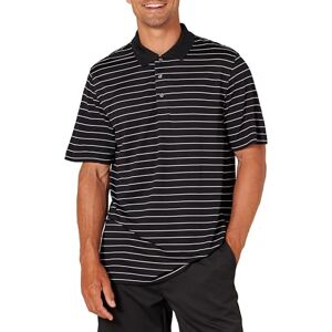 Amazon Essentials Herren Golf-Poloshirt, Feuchtigkeitsableitend Schnell Trocknend, Kurzarm, Anthrazit Polo-streifen, L Amazon Essentials Herren Golf-Poloshirt, Feuchtigkeitsableitend Schnell Trocknend, Kurzarm, Anthrazit Polo-streifen, L