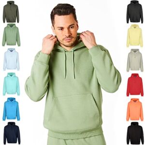 RIPT Essentials RCSWT763 Herren Kapuzen-Soft-Touch-Loungewear-Hoodie-Sweatshirt-Oberteil, Khaki, XL RIPT Essentials RCSWT763 Herren Kapuzen-Soft-Touch-Loungewear-Hoodie-Sweatshirt-Oberteil, Khaki, XL