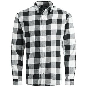 JACK & JONES Herren Hemd Jjegingham Twill Shirt L/S Noos, Whisper Weiß, XL JACK & JONES Herren Hemd Jjegingham Twill Shirt L/S Noos, Whisper Weiß, XL