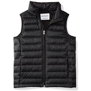 Amazon Essentials Jungen Leichte, Wasserabweisende, Verstaubare Daunenweste Mit Kapuze, Schwarz, 9 Jahre Amazon Essentials Jungen Leichte, Wasserabweisende, Verstaubare Daunenweste Mit Kapuze, Schwarz, 9 Jahre