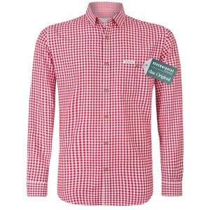 Stockerpoint Campos3 Herren Trachtenhemd, Rot, S Stockerpoint Campos3 Herren Trachtenhemd, Rot, S