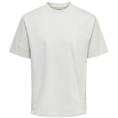 Only & Sons Herren Onsfred RLX Tee Noos T-Shirt, Mirage Gray, L EU Only & Sons Herren Onsfred RLX Tee Noos T-Shirt, Mirage Gray, L EU