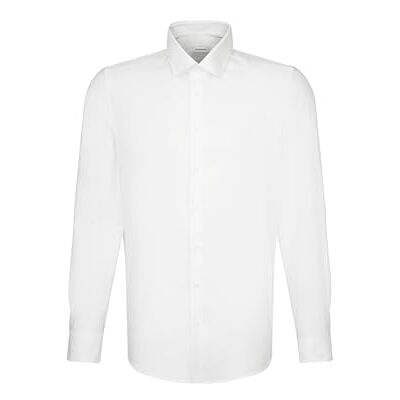 Seidensticker Herren Business-Hemd Slim Fit Bügelfrei Kent Kragen Langarm Baumwolle Seidensticker Herren Business-Hemd Slim Fit Bügelfrei Kent Kragen Langarm Baumwolle