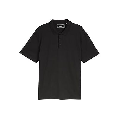 TOM TAILOR Denim Herren 1048065 Relaxed Fit Poloshirt in Waffel-Optik TOM TAILOR Denim Herren 1048065 Relaxed Fit Poloshirt in Waffel-Optik