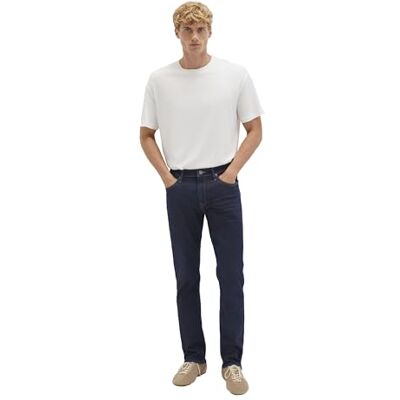 Mavi Herren Marcus Jeans, Rinse Comfort, Slim Straight Leg, Zip Fly, 30W 32L Mavi Herren Marcus Jeans, Rinse Comfort, Slim Straight Leg, Zip Fly, 30W 32L