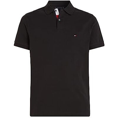 Tommy Hilfiger Herren Poloshirt Kurzarm Regular Fit, Schwarz (Black), XS Tommy Hilfiger Herren Poloshirt Kurzarm Regular Fit, Schwarz (Black), XS