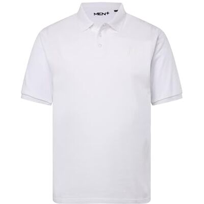 Men Plus Herren große Größen Übergrößen Menswear L-8XL Poloshirt, Basic, Piqué, Halbarm schneeweiß XXL 836256200-XXL Men Plus Herren große Größen Übergrößen Menswear L-8XL Poloshirt, Basic, Piqué, Halbarm schneeweiß XXL 836256200-XXL