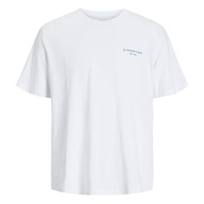 JACK & JONES Jjjeff Monochrome Tee Ss Crew Neck JACK & JONES Jjjeff Monochrome Tee Ss Crew Neck