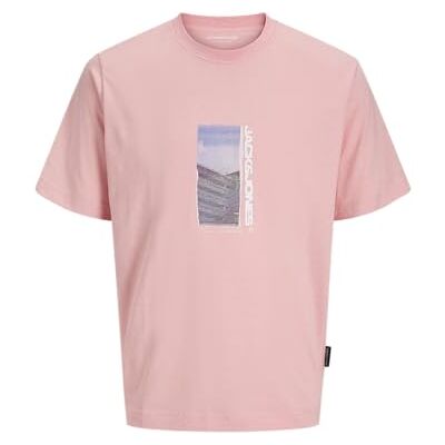 JACK & JONES Jcosago Photo Slub Tee Ss Crew Neck JACK & JONES Jcosago Photo Slub Tee Ss Crew Neck