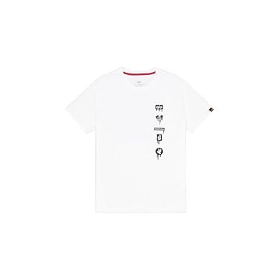 Alpha Herren Freedom T-Shirt, White, XL Alpha Herren Freedom T-Shirt, White, XL