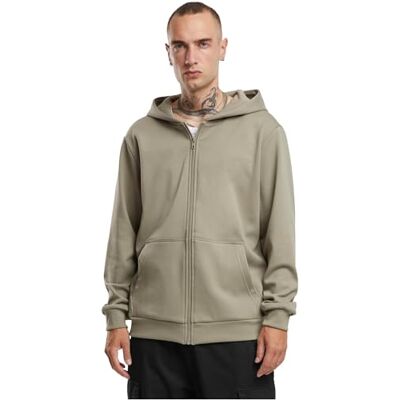 Urban Classics Herren Cozy Zip Hoody palegreen, M Urban Classics Herren Cozy Zip Hoody palegreen, M