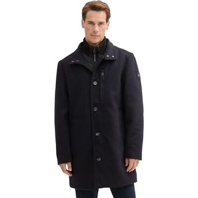 TOM TAILOR Herren Wollmantel TOM TAILOR Herren Wollmantel