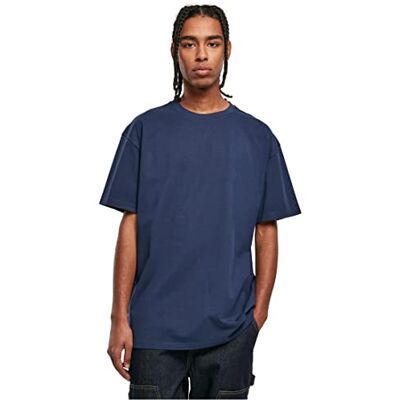 Urban Classics Herren T-Shirt Heavy Oversized Tee, Oversized T-Shirt für Männer, Baumwolle, Rundhals, darkblue, 3XL Urban Classics Herren T-Shirt Heavy Oversized Tee, Oversized T-Shirt für Männer, Baumwolle, Rundhals, darkblue, 3XL