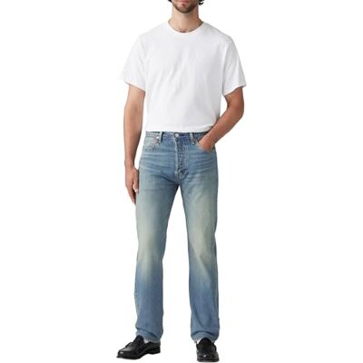 Levi's Herren Jeanshose 501 Original mit Knopfleiste, Straight Fit, Lean Machine LTWT, W36/L30 Levi's Herren Jeanshose 501 Original mit Knopfleiste, Straight Fit, Lean Machine LTWT, W36/L30