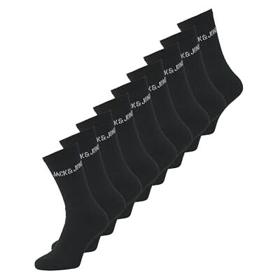 JACK & JONES male Tennissocken 9er-pack Tennissocken Regular Fit, Einfarbig, Sport, Bei max. 40°C waschen JACK & JONES male Tennissocken 9er-pack Tennissocken Regular Fit, Einfarbig, Sport, Bei max. 40°C waschen