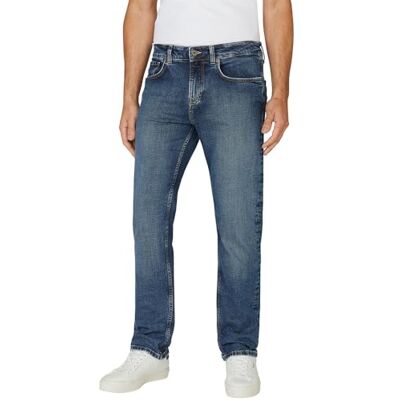 Pepe Jeans Herren Straight Jeans Cash, Blau (Denim-5AA), 40 W/34 L Pepe Jeans Herren Straight Jeans Cash, Blau (Denim-5AA), 40 W/34 L