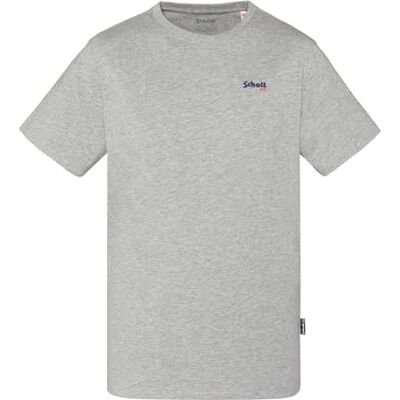 Schott NYC Herren Tscasual T-Shirt, grau, L Schott NYC Herren Tscasual T-Shirt, grau, L