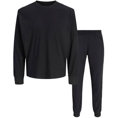 JACK & JONES Male Loungewear Set Einfarbig Loungewear Set JACK & JONES Male Loungewear Set Einfarbig Loungewear Set