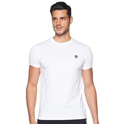 Timberland Herren Slim Fit T-Shirt mit Brustlogo Größe M Timberland Herren Slim Fit T-Shirt mit Brustlogo Größe M