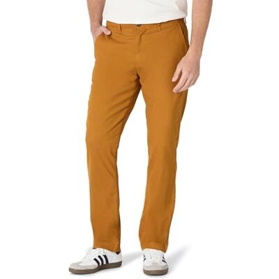 Amazon Essentials Herren Legere Stretch-Chinohose in sportlicher Passform (in Übergröße erhältlich), Dunkles Kamelbraun, 42W / 34L Amazon Essentials Herren Legere Stretch-Chinohose in sportlicher Passform (in Übergröße erhältlich), Dunkles Kamelbraun, 42W / 34L