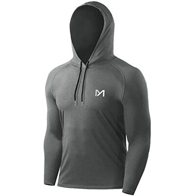 MEETYOO Sportshirt Herren, Funktionsshirt Langarm Laufshirt Männer Fitnessshirt Atmungsaktiv T Shirts für Running Gym Jogging MEETYOO Sportshirt Herren, Funktionsshirt Langarm Laufshirt Männer Fitnessshirt Atmungsaktiv T Shirts für Running Gym Jogging