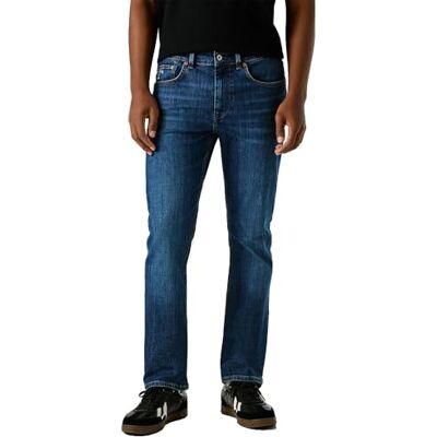 Pepe Jeans Herren Slim Hatch Fs Oxford Blue Jeans, Blau (Denim-), 33 W/34 L Pepe Jeans Herren Slim Hatch Fs Oxford Blue Jeans, Blau (Denim-), 33 W/34 L