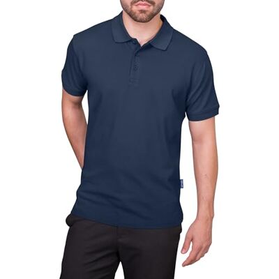 HRM Premium Polo Shirt aus 100% Baumwolle, Navy, Gr. XL Basic Polohemd bis 60°C waschbar Hochwertige & nachhaltige Herren-Bekleidung Workwear HRM Premium Polo Shirt aus 100% Baumwolle, Navy, Gr. XL Basic Polohemd bis 60°C waschbar Hochwertige & nachhaltige Herren-Bekleidung Workwear