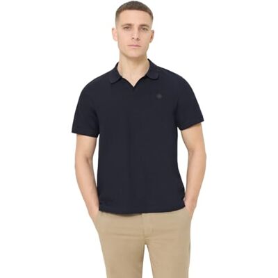 Street One MEN Herren Kurzarm Poloshirt mit Struktur Street One MEN Herren Kurzarm Poloshirt mit Struktur