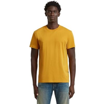 G-STAR Men's Base-S T-Shirt, Size: M, Color Yellow G-STAR Men's Base-S T-Shirt, Size: M, Color Yellow