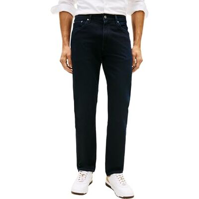 Tommy Hilfiger Herren Jeans Hose Denton Night Blue Straight Fit, Blau (Night Blue), 30W/36L Tommy Hilfiger Herren Jeans Hose Denton Night Blue Straight Fit, Blau (Night Blue), 30W/36L