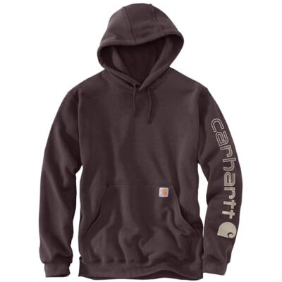 Carhartt Herren Loose Fit Midweight Logo Sleeve Graphic Sweatshirt, Dark Sepia, M EU Carhartt Herren Loose Fit Midweight Logo Sleeve Graphic Sweatshirt, Dark Sepia, M EU