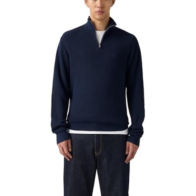 Levi's Hm Quarter Zip Sweater Naval Academy Levi's Hm Quarter Zip Sweater Naval Academy