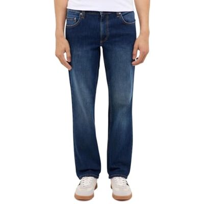 MUSTANG Herren Jeans Big SUR Straight Straight Fit Blau, Größe:38W / 30L, Farbe:1017287-5000-882 Denim Blue MUSTANG Herren Jeans Big SUR Straight Straight Fit Blau, Größe:38W / 30L, Farbe:1017287-5000-882 Denim Blue