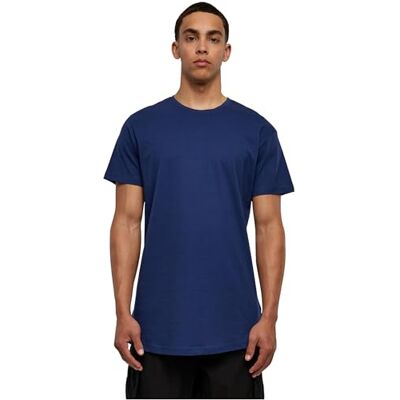 Urban Classics Herren Shaped Long Tee – Langes T-Shirt aus Baumwolle mit abgerundetem Saum, Kurzarm Basic im modernen Streetwear Look für Alltag & Freizeit Urban Classics Herren Shaped Long Tee – Langes T-Shirt aus Baumwolle mit abgerundetem Saum, Kurzarm Basic im modernen Streetwear Look für Alltag & Freizeit