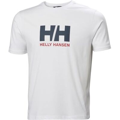 Hansen Herren HH Logo T-Shirt 3.0, Weiß, M Hansen Herren HH Logo T-Shirt 3.0, Weiß, M