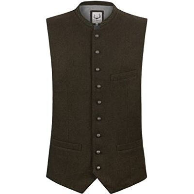 Stockerpoint Herren Trachtenweste Devito Größen 44-60 Traditionelle & hochwertige Weste mit verstellbarem Riegel I Perfekt für Trachten & Festlichkeiten Stockerpoint Herren Trachtenweste Devito Größen 44-60 Traditionelle & hochwertige Weste mit verstellbarem Riegel I Perfekt für Trachten & Festlichkeiten