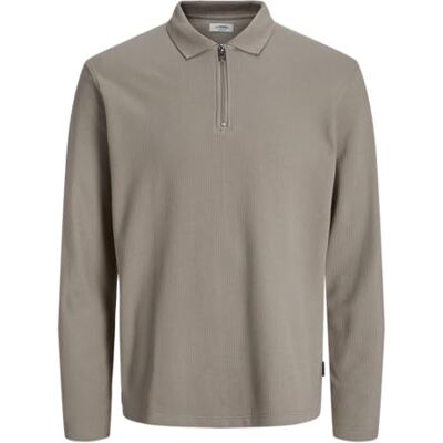 JJ REBEL Jrebdex Zip Polo Ls JJ REBEL Jrebdex Zip Polo Ls