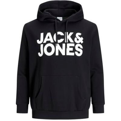 JACK & JONES JACK&JONES PLUS JJECORP Logo Sweat Hood NOOS PLS JACK & JONES JACK&JONES PLUS JJECORP Logo Sweat Hood NOOS PLS