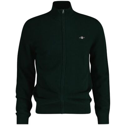 GANT Extrafine Lambswool Zip Cardigan GANT Extrafine Lambswool Zip Cardigan