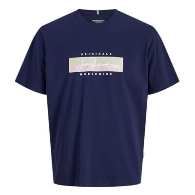 JACK & JONES Jorfrederiksberg Boxscript Tee Ss Sn Jnr JACK & JONES Jorfrederiksberg Boxscript Tee Ss Sn Jnr