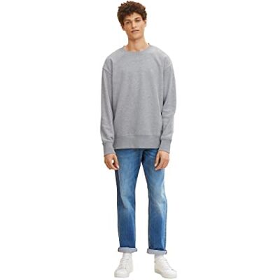 TOM TAILOR Herren Josh Regular Slim Jeans 10119 Used Mid Stone Blue Denim 34W / 34L TOM TAILOR Herren Josh Regular Slim Jeans 10119 Used Mid Stone Blue Denim 34W / 34L