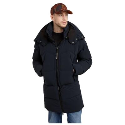 G-STAR Herren G- Whistler Padded Hooded Parka 2.0, Blau (salute D25347-D518-C742), S G-STAR Herren G- Whistler Padded Hooded Parka 2.0, Blau (salute D25347-D518-C742), S