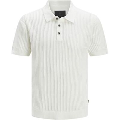 JACK & JONES Jprblakian Knit Structure Polo Ss JACK & JONES Jprblakian Knit Structure Polo Ss
