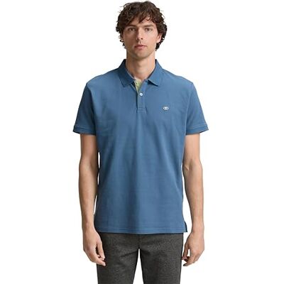 TOM TAILOR Herren 1031006 Poloshirt, 36985 Mystical Blue, XL TOM TAILOR Herren 1031006 Poloshirt, 36985 Mystical Blue, XL